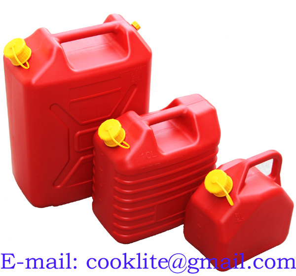 Plastic Fuel Petrol Diesel Jerry Can Gasoline Water Canister, Plastic Fuel Petrol Diesel Jerry